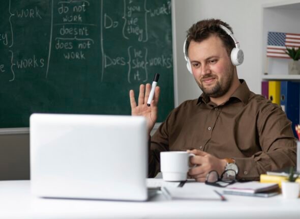 teacher-doing-english-lesson-online-his-students
